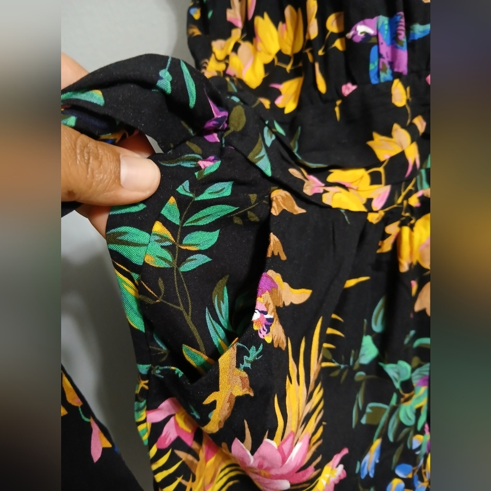 RACHEL Rachel Roy Floral Halter Neck Romper - Picture 6 of 16